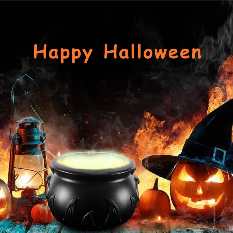 PULACO Mist Maker with Black Cauldron for Halloween - Image 2